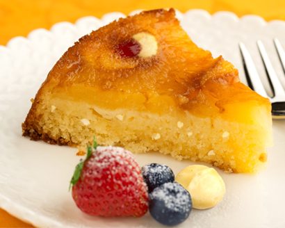 Pineapple Nut Upside Down Cake