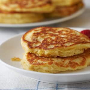 Orange Oatmeal Pancakes
