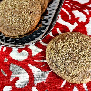 Soft Ginger Molasses Cookies