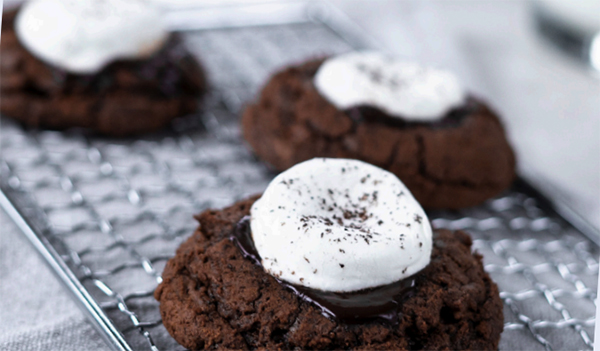 Holiday Baking Food Safety Sylin’ with Hot Chocolate Cookies