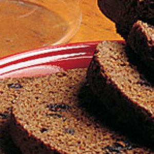 Boston Brown Bread Made in a Loaf Pan