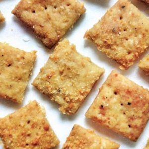 Crunchy Parmesan Crackers