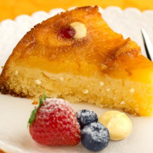 Pineapple Nut Upside Down Cake