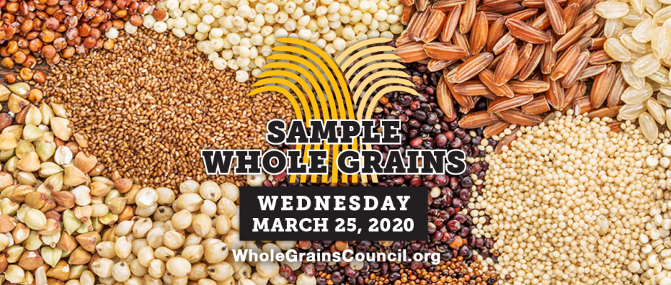 Whole Grain Sampling Day