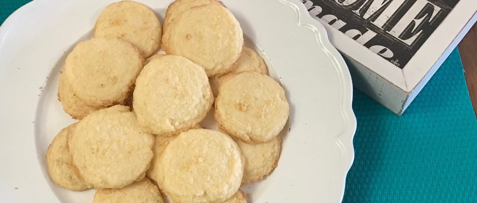 Gluten-Free Lemon Cornmeal Cookies